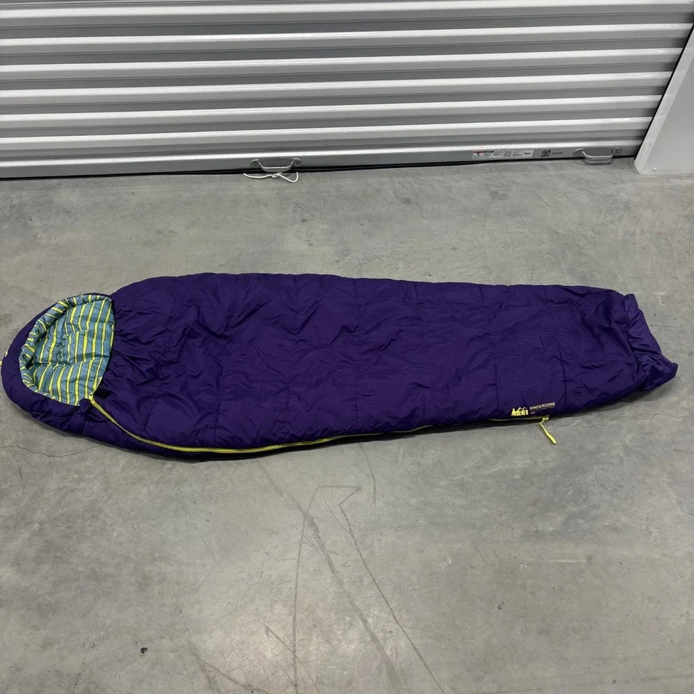 REI Co-op Kindercone 25° Youth Sleeping Bag Kids Mummy Fit 25F